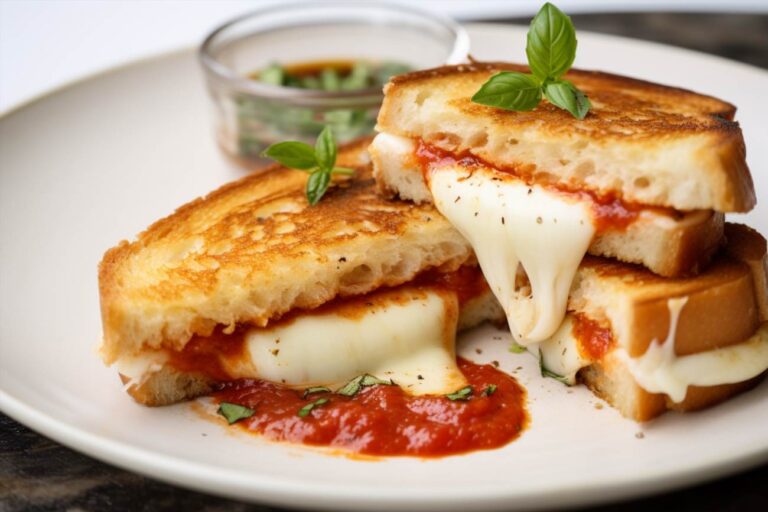 Mozzarella in carrozza: delightful italian fried cheese sandwich