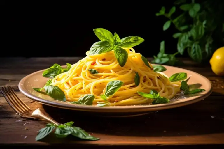 Spaghetti al limone: a taste of italy